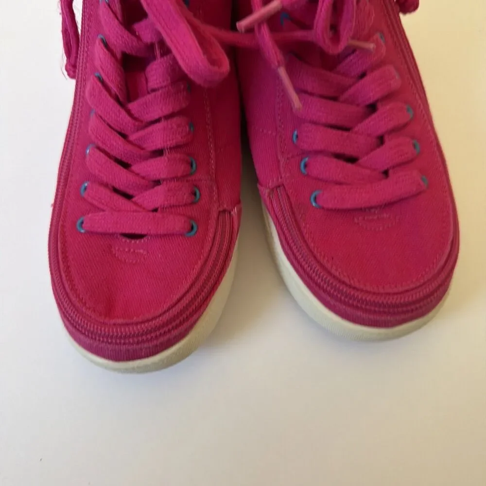 BILLY Footwear Billy High Top Pink Canvas Kids 2